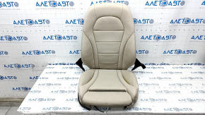 Mercedes GLC 16-22 driver's seat upholstery, beige, heated, dry-cleanable, nicks and creases on the back
