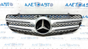 Radiator grill assembly with emblem Mercedes GLC 300/350e 16-19 without camera, grill broken