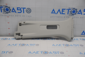 Center pillar trim upper belt left Mazda CX-5 17- gray