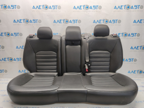 Rear row of seats 2 row Ford Fusion mk5 13-16 leather, black