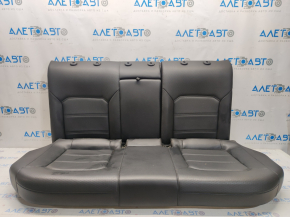 Rear row of seats 2nd row VW Passat b7 12-15 USA leather black, without headrests, dented leather