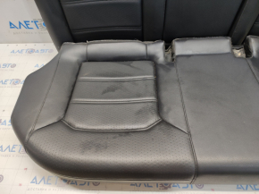 Rear row of seats 2nd row VW Passat b7 12-15 USA leather black, without headrests, dented leather