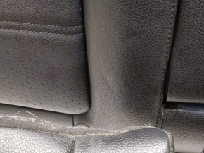 Rear row of seats 2nd row VW Passat b7 12-15 USA leather black, without headrests, dented leather