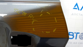 Bare rear left door VW Tiguan 18- graphite LD7X, dents, bumps