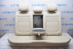 Rear row of seats 2nd row VW Jetta 11-18 USA leather beige, without hatch, cut