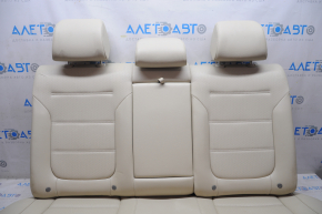 Rear row of seats 2nd row VW Jetta 11-18 USA leather beige, without hatch, cut