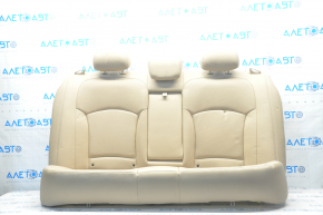 Rear row of seats 2 row Hyundai Sonata 11-15 leather beige, pressed