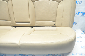 Rear row of seats 2 row Hyundai Sonata 11-15 leather beige, pressed