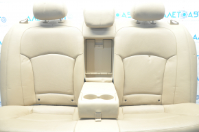 Rear row of seats 2 row Hyundai Sonata 11-15 leather beige, pressed