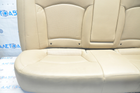 Rear row of seats 2 row Hyundai Sonata 11-15 leather beige, pressed