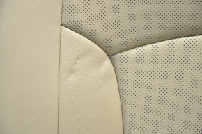 Rear row of seats 2 row Hyundai Sonata 11-15 leather beige, pressed