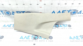 Door sill trim rear left Lincoln MKZ 17-20 beige, crack