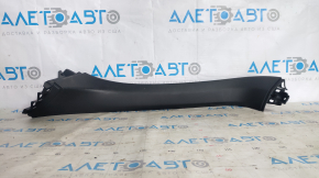 Trunk door trim right Tesla Model X 16-21 black, scratches