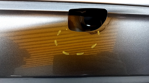 Door assembly front right VW Tiguan 18- keyless, graphite LD7X, bumps, scratch on the lining