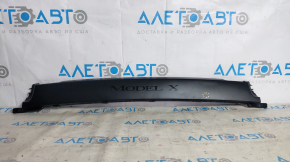 Door opening trim rear right upper Tesla Model X 16-21 black, butt