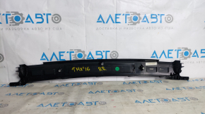 Door opening trim rear right upper Tesla Model X 16-21 black, butt