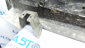 Right threshold Lincoln MKZ 13-20 silver with seals, scratches, dented fasteners, broken fastener