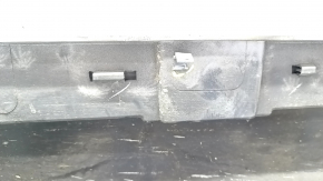 Right threshold Lincoln MKZ 13-20 silver with seals, scratches, dented fasteners, broken fastener