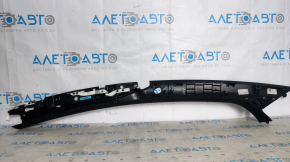 Tesla Model X 16-21 black front pillar trim, right, broken mount