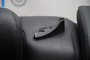 Rear row of seats 2nd row Lexus GS350 08-11 black leather, scratches, tear, broken belt fastener