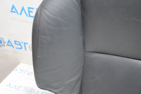Rear row of seats 2nd row Lexus GS350 08-11 black leather, scratches, tear, broken belt fastener