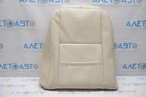 Upholstery of passenger seat VW Jetta 11-18 USA leather beige, for cleaning