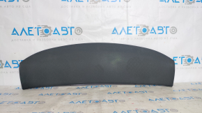 Tesla Model X 16-21 black trunk door trim center, crack, torn fabric