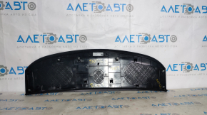 Tesla Model X 16-21 black trunk door trim center, crack, torn fabric