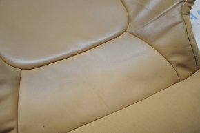 Dodge Journey 11 driver's seat upholstery - brown leather, for cleaning