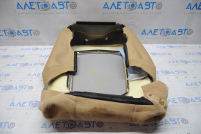 Dodge Journey 11 passenger seat upholstery - brown leather, for cleaning