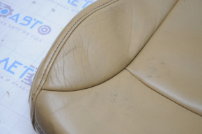 Dodge Journey 11 passenger seat upholstery - brown leather, for cleaning