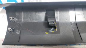 Tesla Model X 16-21 black trunk door trim, broken fasteners