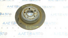 Brake disc rear right Lincoln MKZ 17-20 315/11mm
