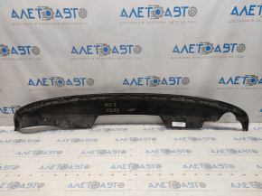 Honda Accord 13-15 rear bumper lip without chrome, without reflectors, scratches