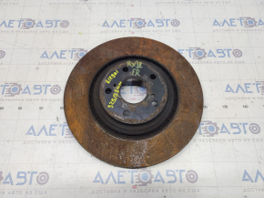 Brake disc front right Lexus RX350 RX450h 10-15 325/28mm, rusty