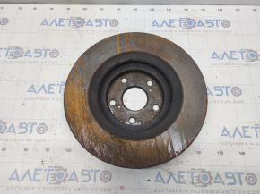 Brake disc front right Lexus RX350 RX450h 10-15 325/28mm, rusty