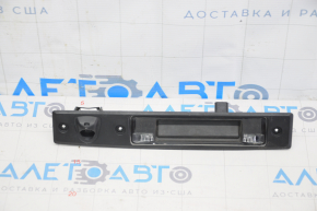 External trunk lid opening button Polestar 2 21- black with backlight under the camera