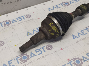Drive axle shaft front left Chrysler 200 11-14 2.4 4-speed, rusty, torn boot