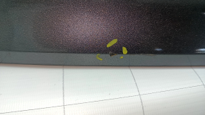 Bumper rear bare upper part VW Tiguan 18- graphite LD7X, scratch, dented