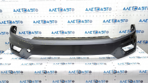 Bare front bumper VW Tiguan 18- graphite LD7X, dented, broken fasteners, made