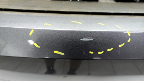 Bare front bumper VW Tiguan 18- graphite LD7X, dented, broken fasteners, made