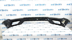 Bare front bumper VW Tiguan 18- graphite LD7X, dented, broken fasteners, made