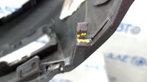 Bare front bumper VW Tiguan 18- graphite LD7X, dented, broken fasteners, made