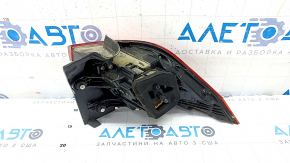 Light outer wing left VW Tiguan 18-usa, worn, debris inside