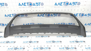 Front bumper trim lower VW Tiguan 18 - scratches, non-factory holes