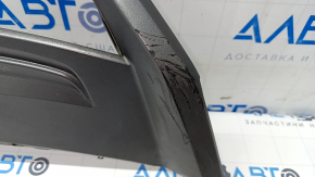 Front bumper trim lower VW Tiguan 18 - scratches, non-factory holes