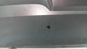 Front bumper trim lower VW Tiguan 18 - scratches, non-factory holes