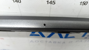 Front bumper trim lower VW Tiguan 18 - scratches, non-factory holes