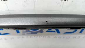Front bumper trim lower VW Tiguan 18 - scratches, non-factory holes