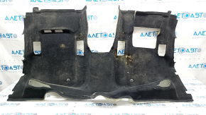 Rear floor covering Mercedes GLS-class X166 13-19 black, needs cleaning, tears
